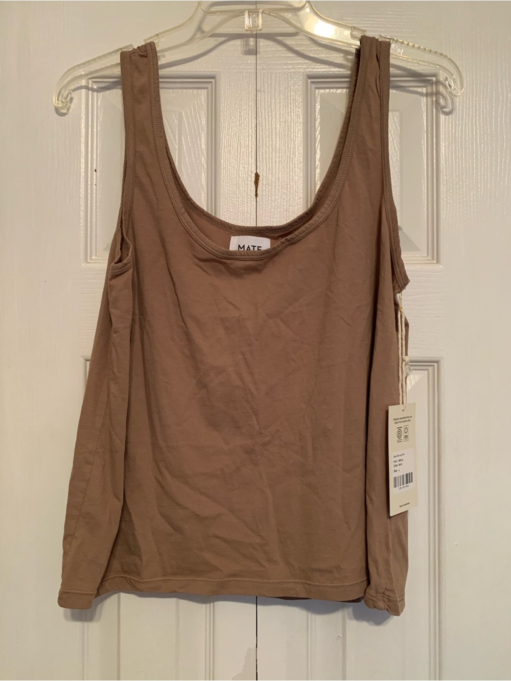 Mate The Label Layering Tank Mushroom Size Large NWT - Picture 2 of 7